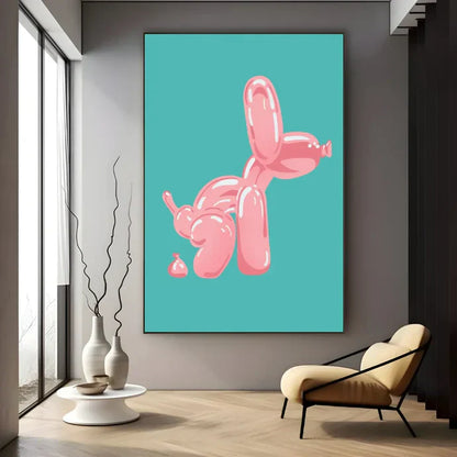 Pink Balloon Dog