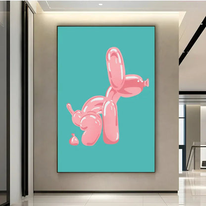 Pink Balloon Dog