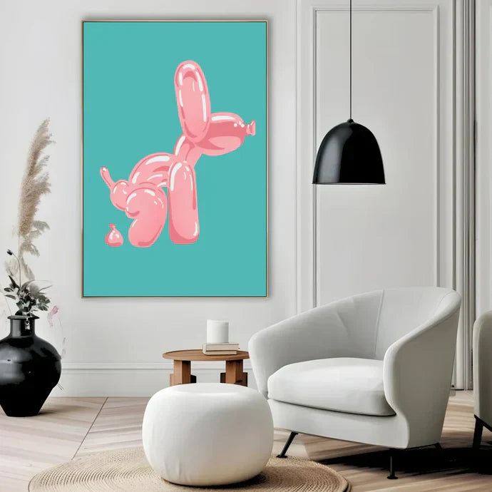 Pink Balloon Dog